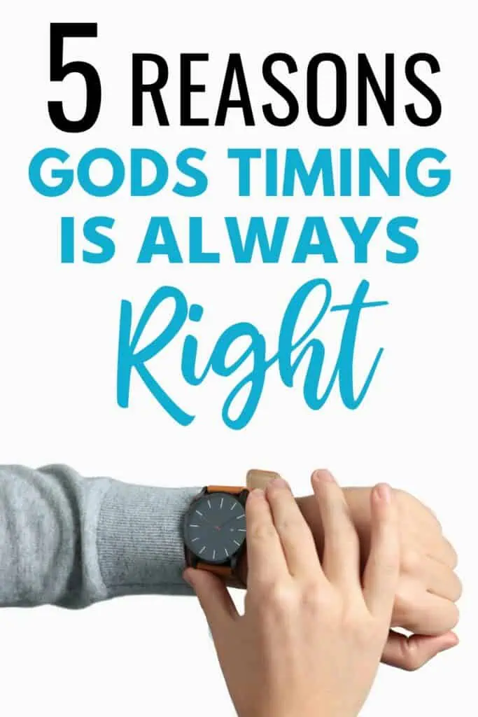 God's Timing