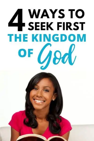 Seek First the Kingdom of God